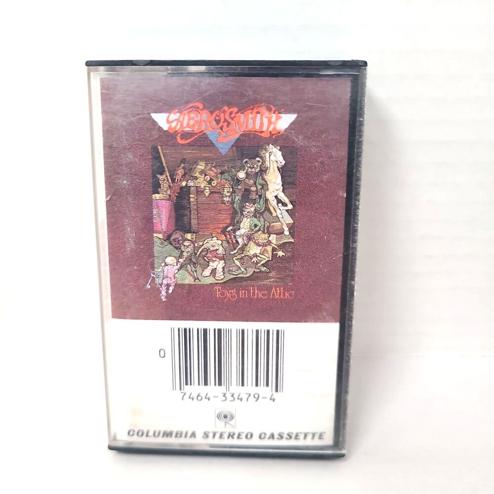 Aerosmith - Toys In the Attic (1975 Cassette Tape) Columbia